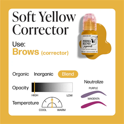 Perma Blend - Soft Yellow Corrector - 15 ml