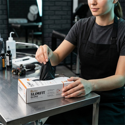 Reflex Siyah Large Dövme Eldiveni 100 Adet