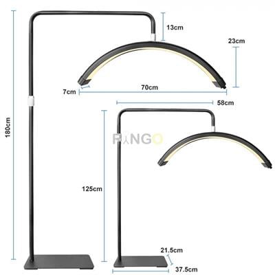 Ringo 28 Inch 80 Watt Ay Lamba Siyah