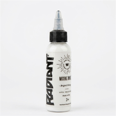 Radiant Colors Mixing White Beyaz Dövme Boyası 2oz - 60ml