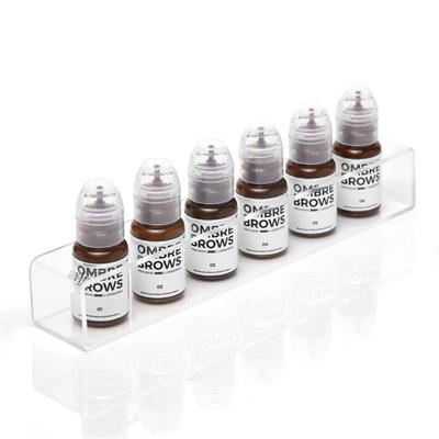 Perma Blend Luxe - Paulina Osinkowska Collection Ombre Brows Set - 6lı Kalıcı Makyaj Boya Seti - 15 ml