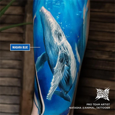 Niagara Blue - World Famous Ink Dövme Boyası - 2oz/60ml