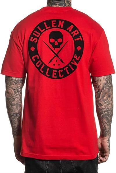 Sullen Classic T Shirt - Kırmızı - Medium