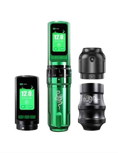 Mast Fold Pro Year Of Snake 2.4–4.2mm Stroke Direct Drive Kablosuz Dövme Makinesi (Özel Seri)