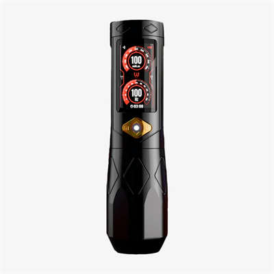 Ava GTR Adjustable Stroke Kablosuz Dövme Makinesi Black - SET