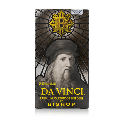 Bishop DaVinci V2 1009 CMLT 9CM Curved Magnum Bugpin Long Taper Kartuş Dövme İğnesi 20 Adet