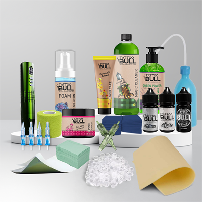 Bronc MICEYA 3.5mm Stroke Kablosuz Pen Dövme & PMU Makinesi Yeşil | Set