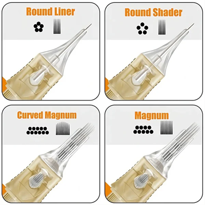 Pepax Lance 1009MGL 9 MGL 0.30mm Magnum Long Taper Kartuş Dövme İğnesi 20 Adet