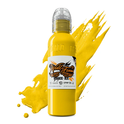Canary Yellow - World Famous Ink Dövme Boyası - 2oz/60ml