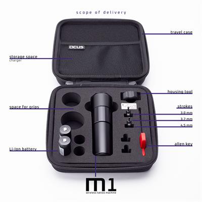 ACUS M1 3.0/3.7/4.5mm Stroke Kablosuz Dövme Pen Makinesi