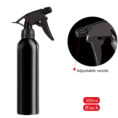 Sprey Temizleme Şişesi 300ml Siyah - Tattoo Bottle