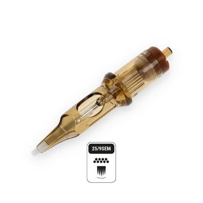 Kwadron 0809 SEMLT 9SE Soft Edge Magnum Long Taper Kartuş Dövme İğnesi 20 Adet