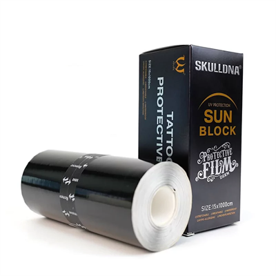 SKULLDNA Sun Block Koruyucu Streç Film Siyah 15x1000 cm