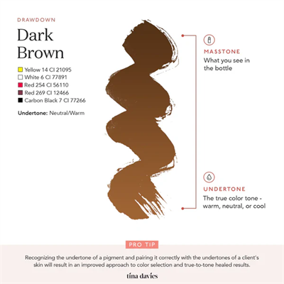 Perma Blend Luxe - Tina Davies Dark Brown - 15ml