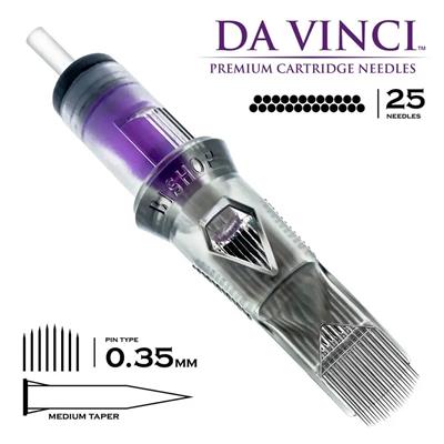 Bishop DaVinci V2 1225 CMLT 25CM Curved Magnum Long Taper Kartuş Dövme İğnesi 20 Adet