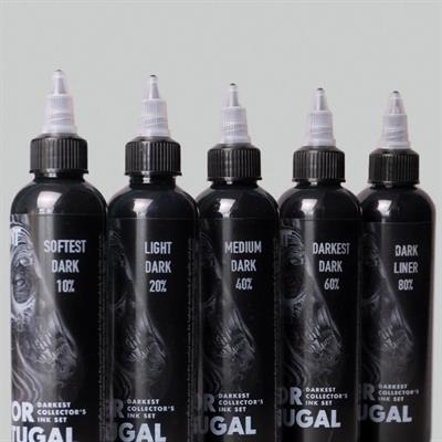 Victor Portugal Ink Darkest Set - Radiant Gölge Seti  - 4oz/120ml