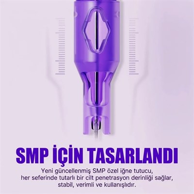 Mast SMP Pro 0801 RL 1 RL 0.25mm Round Liner Long Taper Kartuş Dövme ve PMU İğnesi 20 Adet