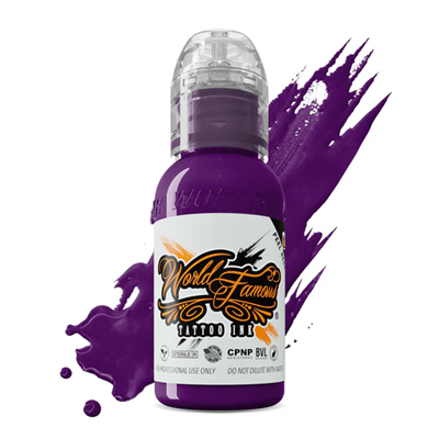 Purple Kush - World Famous Ink Dövme Boyası - 1/2oz/15ml