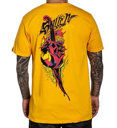 Sullen Kısa Kollu T-Shirt Artist Serisi - Blaq Sword Sword Tattoo - Medium