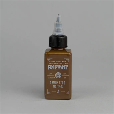 Orient Ching Armor Gold - Radiant Tattoo Dövme Boyası - 2oz/60ml