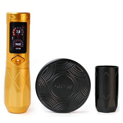 Ava GTR Adjustable Stroke Kablosuz Dövme Makinesi Gold