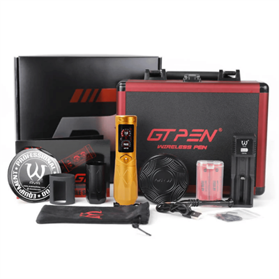 Ava GTR Adjustable Stroke Kablosuz Dövme Makinesi Gold