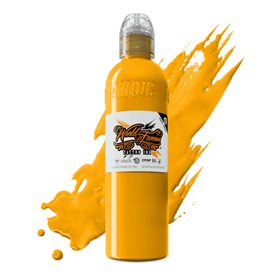 World Famous Ink Dubai Gold Altın Sarısı Dövme Boyası 4oz