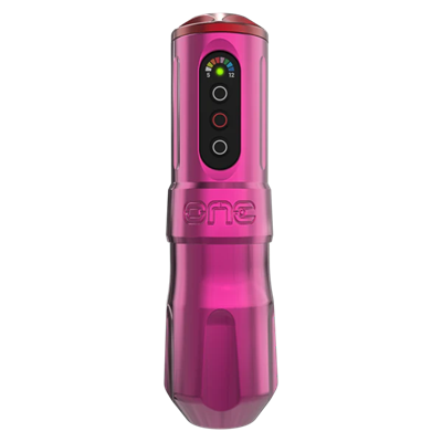 FK Irons One Bubblegum 3.0mm Stroke Kablosuz Dövme Makinesi - Pembe