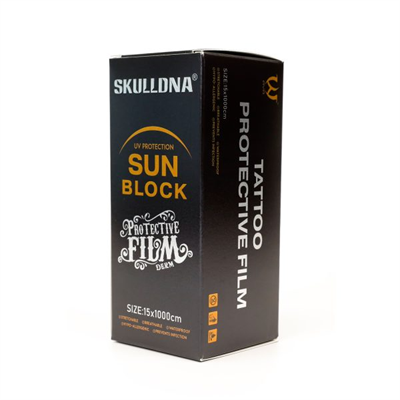 SKULLDNA Sun Block Koruyucu Streç Film Siyah 15x1000 cm