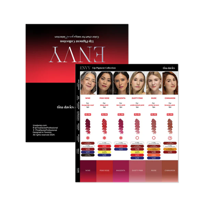 Perma Blend - Tina Davies Collection Envy Lip Collection - 6lı Kalıcı Makyaj Boya Seti - 15 ml