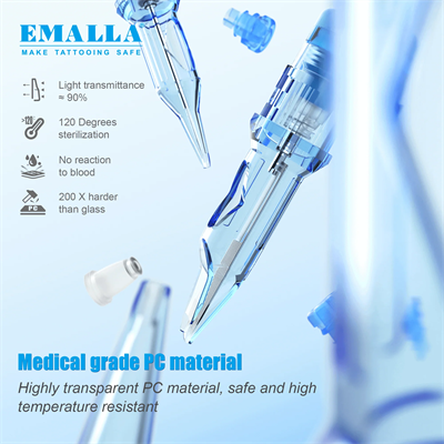 Emalla Eliot 0603RL Kartuş Dövme İğnesi 20 Adet - EN1