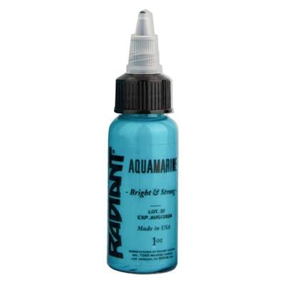 Aquamarine - Radiant Tattoo Dövme Boyası  - 1oz/30ml
