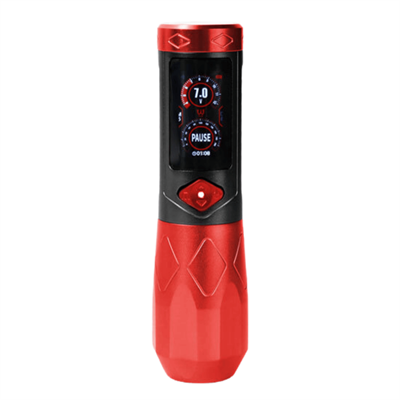 Ava GTR Adjustable Stroke Kablosuz Dövme Makinesi Red