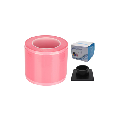 Makine Koruyucu Bariyer Film Rulo - 10cmx15cm Pembe