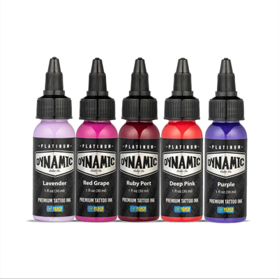 Dynamic Lush 1oz 5 Bottle Color Set
