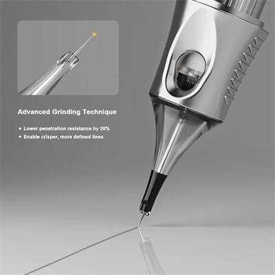 Pepax Lance Ultral 1015CML 15 CML 0.30mm Curved Magnum Long Taper Kartuş Dövme İğnesi 20 Adet