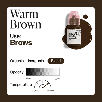 Perma Blend - Warm Brown - 15 ml