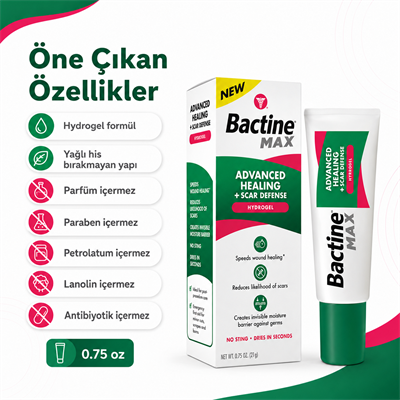 Bactine Max - Advenced Healing Hydrogel Tattoo Aftercare - 0.75oz