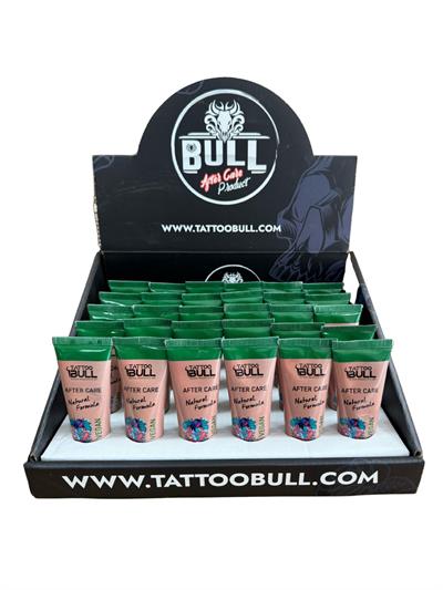 TattooBull Tattoo Aftercare Vegan 30ml - Bakım Kremi 30lu Koli