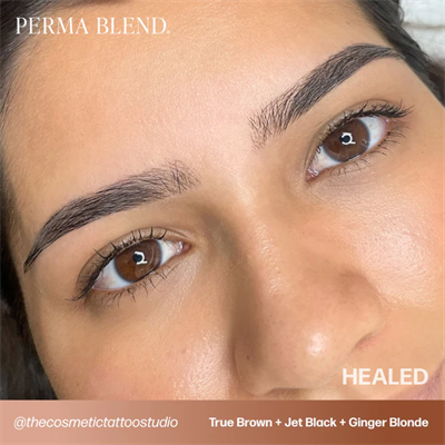 Perma Blend Jet Black Sıcak Alt Tonlu Siyah Eyeliner Pigmenti 15ml
