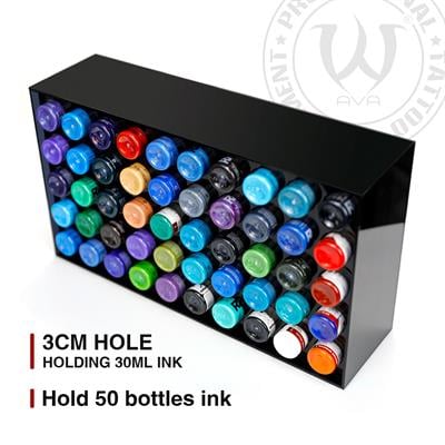 Boya Standı Clear (50 Adet 30 ml Boya Kapasiteli)