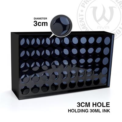 Boya Standı Clear (50 Adet 30 ml Boya Kapasiteli)