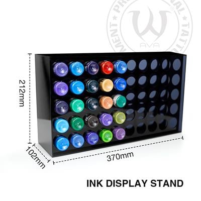 Boya Standı Clear (50 Adet 30 ml Boya Kapasiteli)