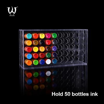 Boya Standı Şeffaf (50 Adet 30 ml Boya Kapasiteli)