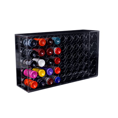 Boya Standı Şeffaf (50 Adet 30 ml Boya Kapasiteli)