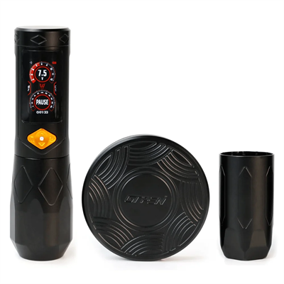 Ava GTR Adjustable Stroke Kablosuz Dövme Makinesi Black - SET