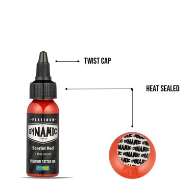 Dynamic Platinum Tattoo Ink Scarlet