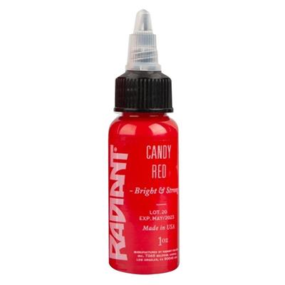 Candy Red - Radiant Tattoo Dövme Boyası  - 1oz/30ml