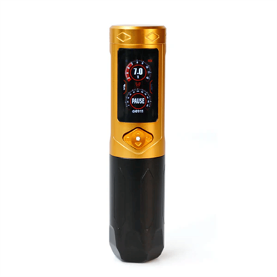Ava GTR Adjustable Stroke Kablosuz Dövme Makinesi Gold
