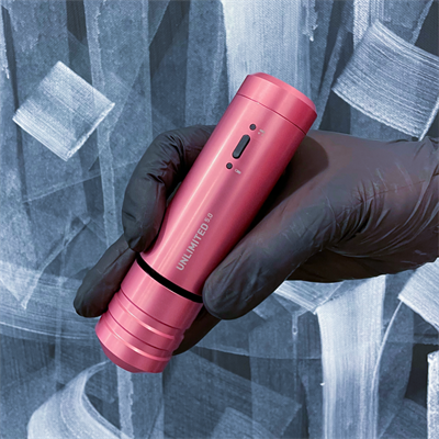 Cheyenne Hawk Sol Nova Unlimited Kablosuz Dövme Makinesi | 4.0 Stroke | Pembe Renk